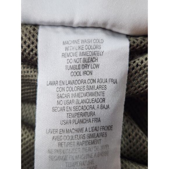 Adidas Windbreaker Track Pants Men's XL Gray Green Red Stripe Mesh Lined Active - Picture 7 of 7